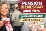 Pensión Bienestar abril 2026: cómo cobrar hasta $7,500 y registrarse fácilmente