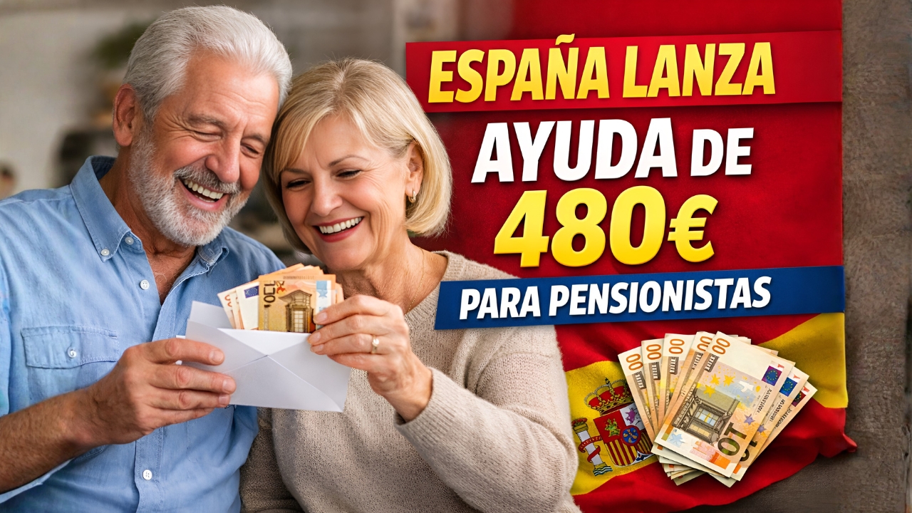 España Lanza Ayuda de 480€ para Pensionistas: Quién Puede Solicitarla, Cómo Aplicar y Cuándo Pagan en Marzo 2026