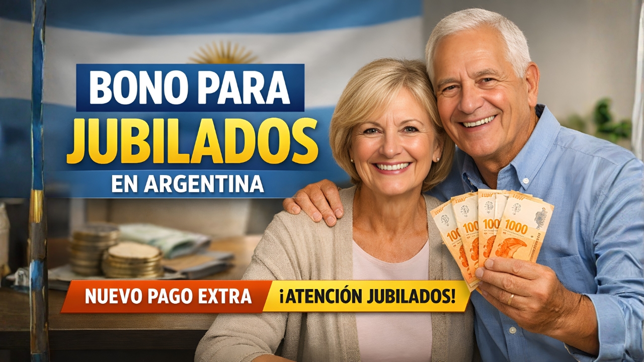 Nuevo Bono para Jubilados en Argentina de $120.000: Cómo Anotarse, Requisitos y Calendario de Cobro Febrero 2026